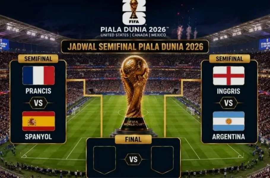 Menatap Asa Ke Final Piala Dunia 2026, 4 Tim Semifinal Bakal Habis-Habisan