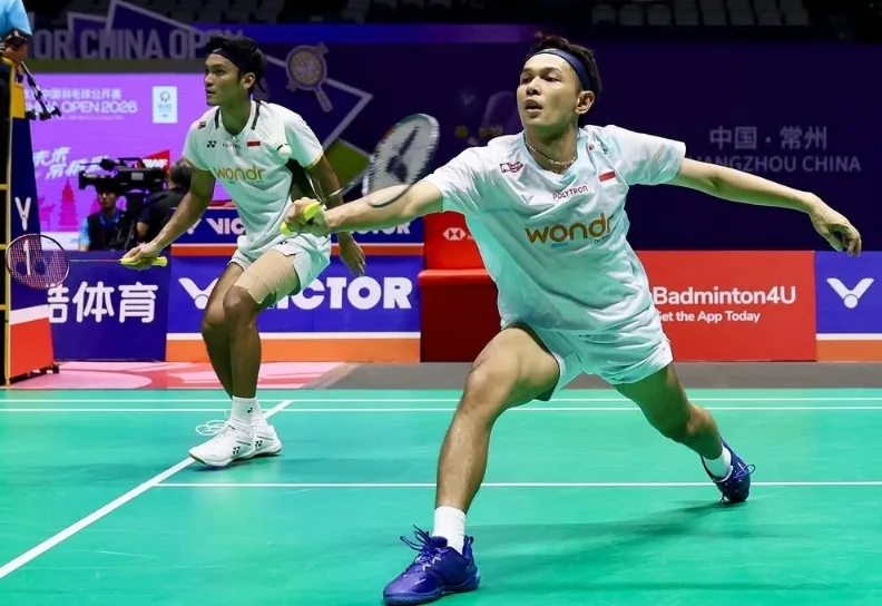 Fajar/Fikri Juara China Open 2026, Tekuk Ganda Nomor 1 Dunia Lewat Rubber Game