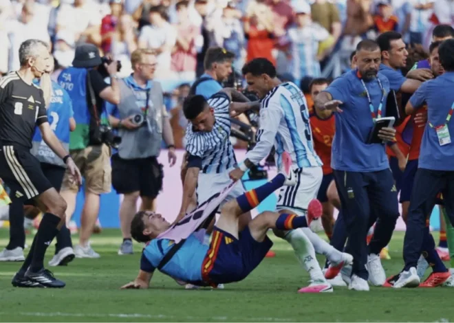 FIFA Usut Ricuh Pemain Argentina Dan Spanyol Di Laga Final Piala Dunia 2026