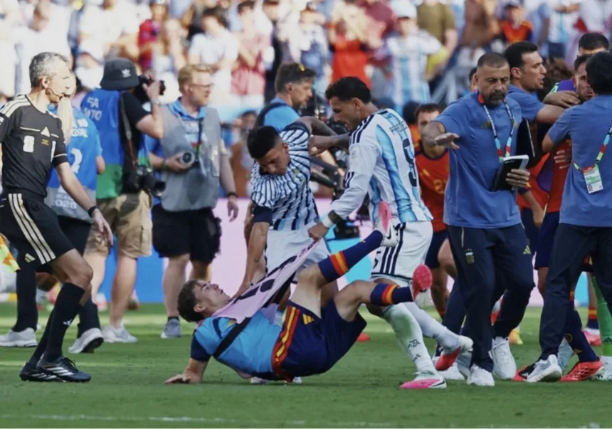 FIFA Usut Ricuh Pemain Argentina Dan Spanyol Di Laga Final Piala Dunia 2026