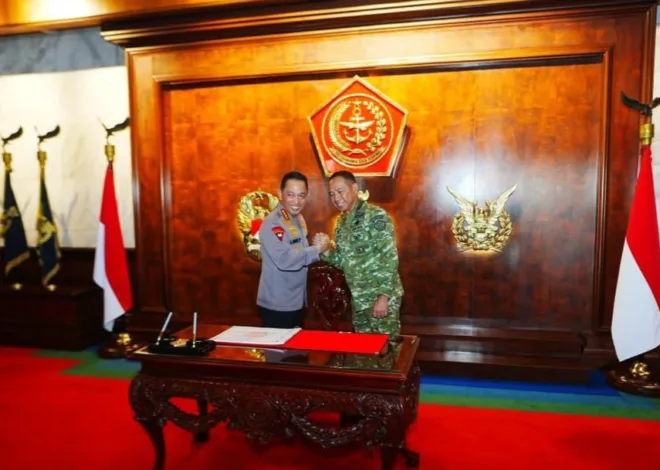 TNI-Polri Solid, Kapolri Silaturahmi Panglima TNI Di Mabes TNI