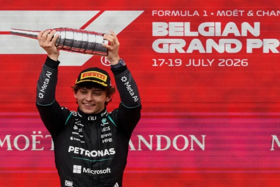Kimi Antonelli Rebut Podium GP Belgia