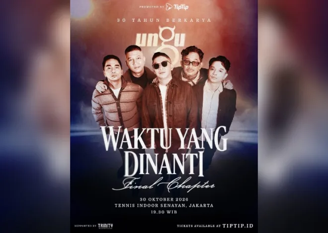 Ungu Rayakan 30 Tahun Berkarya Lewat Konser ‘Waktu Yang Dinanti: Final Chapter’