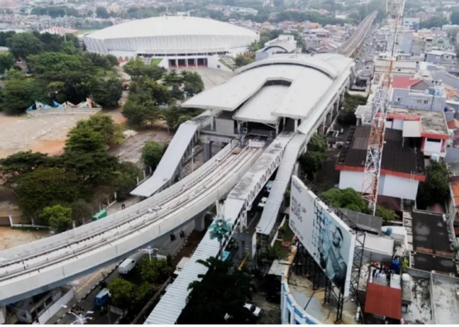 Hey Warga Jakarta, LRT Velodrome-Manggarai Sudah Nyambung, Bisa Dipakai Agustus