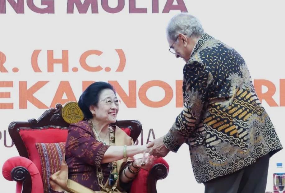 Timor-Leste Anugerahi Megawati Medali Penghargaan Grande Colar