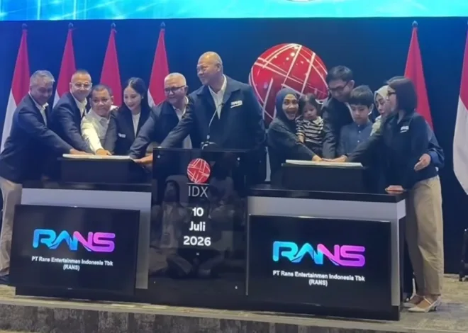 Saham RANS Melesat 34 Persen di Hari Pertama IPO, Nagita Slavina Menangis Haru