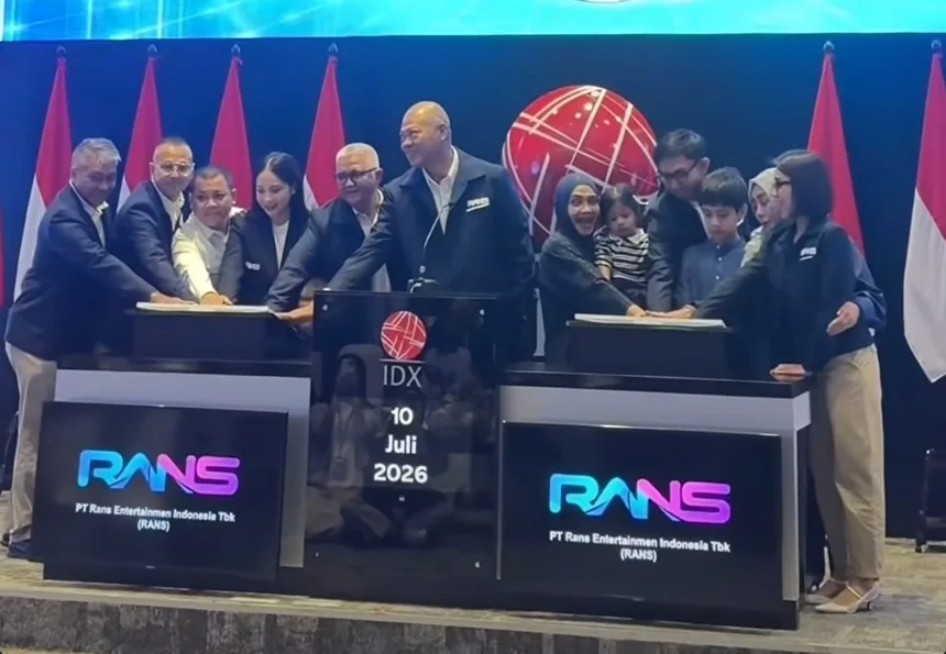 Saham RANS Melesat 34 Persen di Hari Pertama IPO, Nagita Slavina Menangis Haru