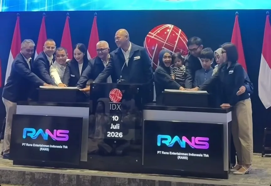 Saham RANS Melesat 34 Persen di Hari Pertama IPO, Nagita Slavina Menangis Haru
