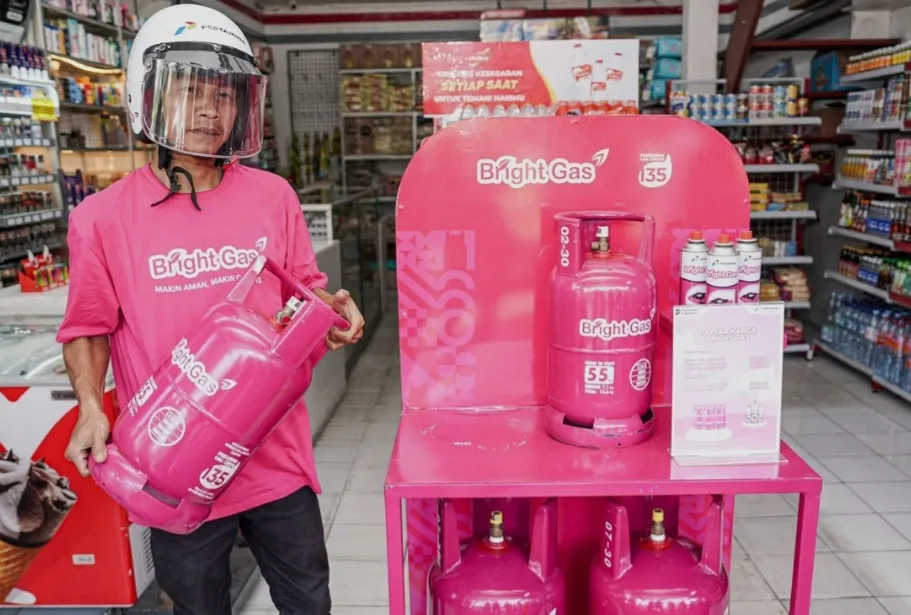 Bright Gas Turun Harga Per 14 Juli