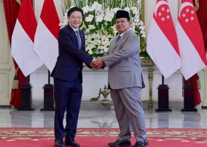 Presiden Prabowo Sambut Kunjungan PM Singapura Lawrence Wong