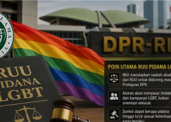 RUU Pidana LGBT, DPR Tunggu Draf MUI