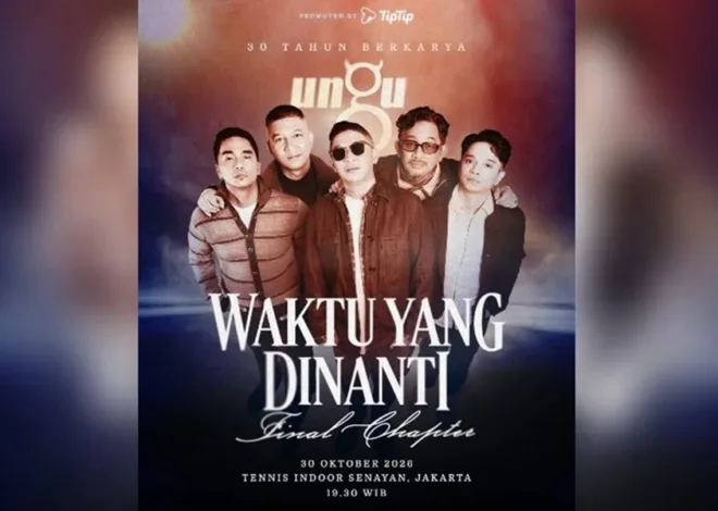 Ungu Rayakan 30 Tahun Berkarya Lewat Konser ‘Waktu Yang Dinanti: Final Chapter’
