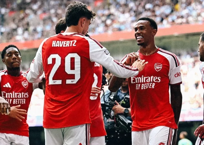 Arsenal Bungkam Man City 3-0, Sabet Gelar Community Shield di Debut Enzo Maresca