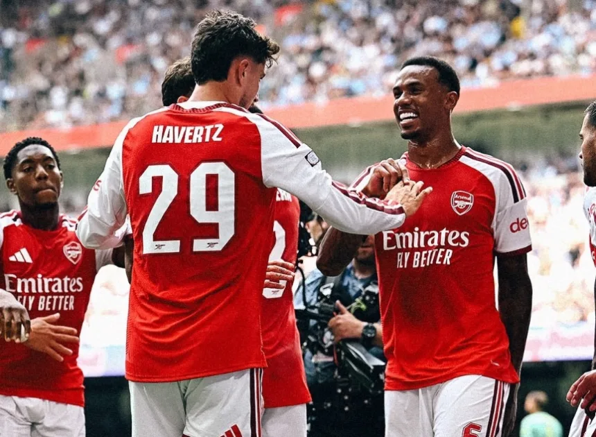 Arsenal Bungkam Man City 3-0, Sabet Gelar Community Shield di Debut Enzo Maresca