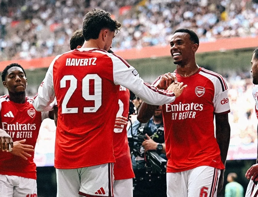 Arsenal Bungkam Man City 3-0, Sabet Gelar Community Shield di Debut Enzo Maresca