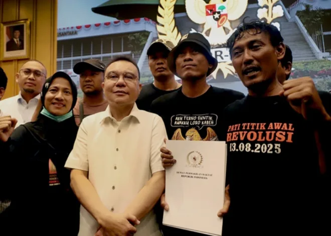 Pimpinan DPR Audiensi Massa AMPB Pati, Desak Mundur Jika RUU Perampasan Aset Molor