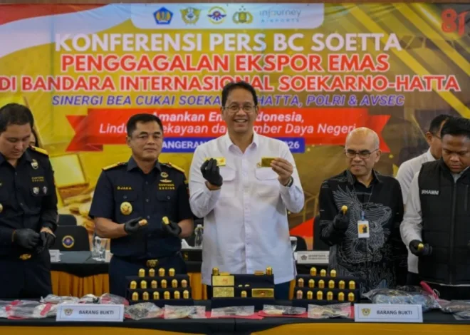 23Kg Emas Diselundupkan, Pelaku WNA China