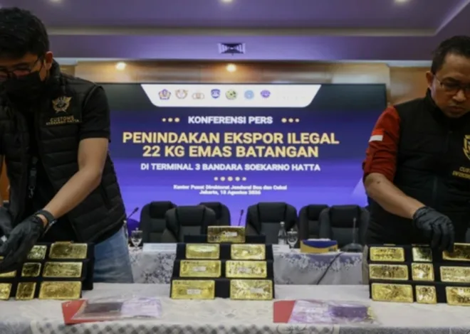 Lagi Marak, Penyelundupan Emas 22Kg Senilai Rp60 M