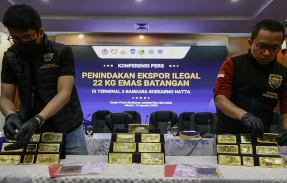 Lagi Marak, Penyelundupan Emas 22Kg Senilai Rp60 M