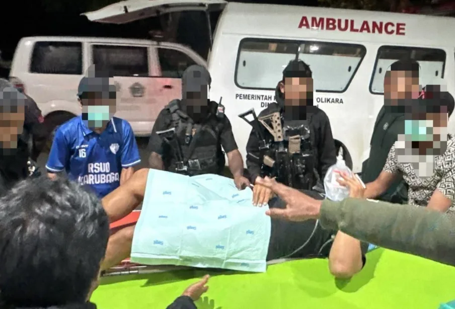 Penembakan Tolikara, 1 Personel Polsek Ilu Terluka