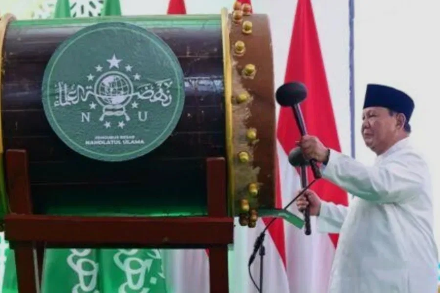 Presiden Prabowo dan Gibran Buka Muktamar NU