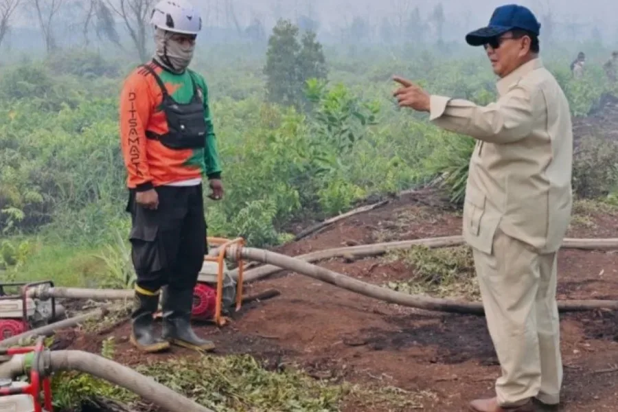 Menko Polkam Dudung: Prabowo Minta Cepat, Karhutla Kalteng Dan Sumsel Prioritas
