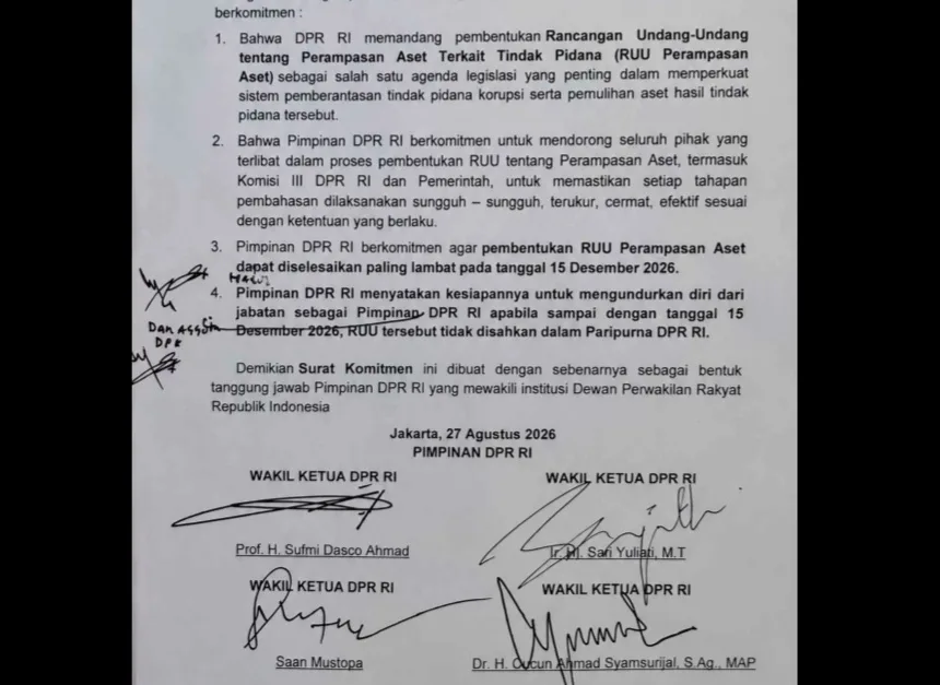 Puan Tegaskan Pembahasan RUU Perampasan Aset Selesai Desember 2026, Tak Ikut TandaTangan AMPB Pati