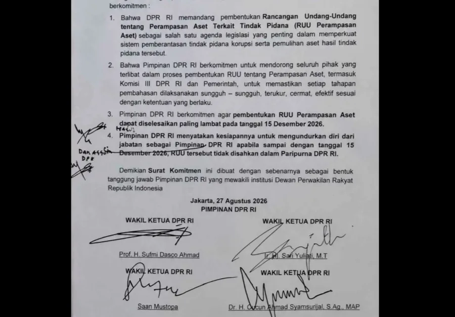 Puan Tegaskan Pembahasan RUU Perampasan Aset Selesai Desember 2026, Tak Ikut TandaTangan AMPB Pati