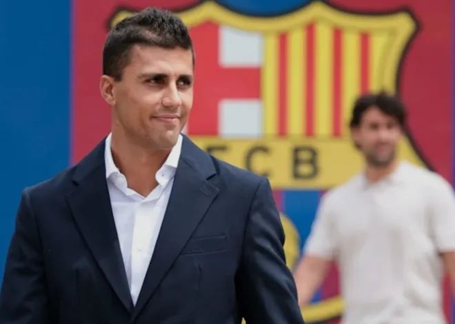 Haus Gelar, Rodri Resmi Berseragam Barcelona