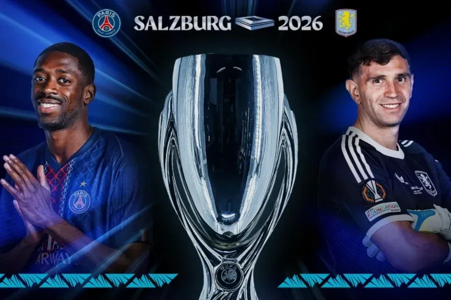 Duel Titel Raja Eropa, PSG Vs Aston Villa Di UEFA Super Cup 2026