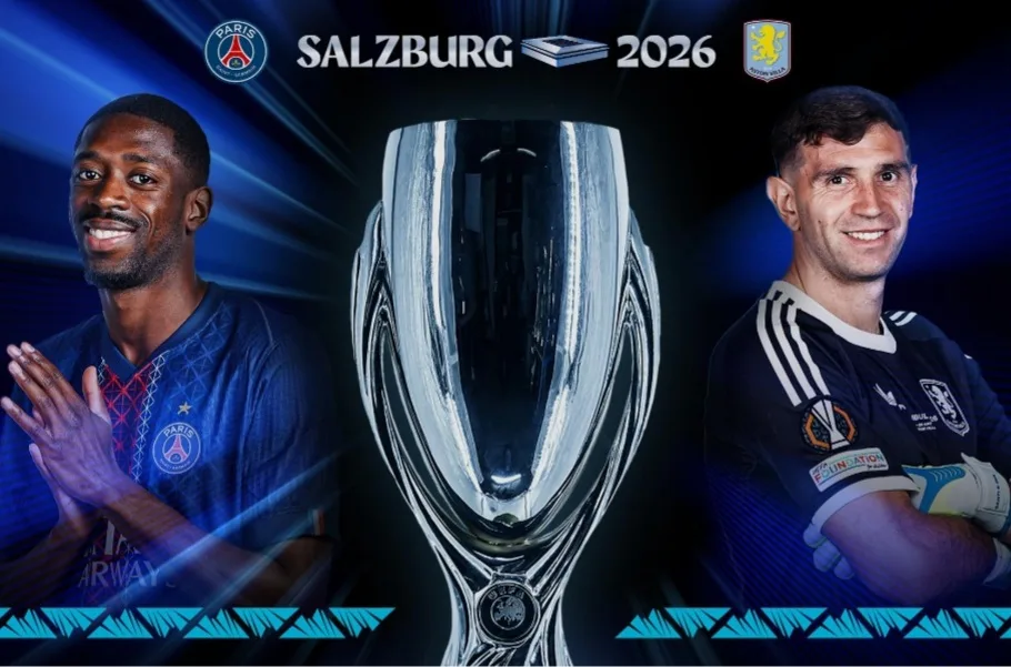 Duel Titel Raja Eropa, PSG Vs Aston Villa Di UEFA Super Cup 2026