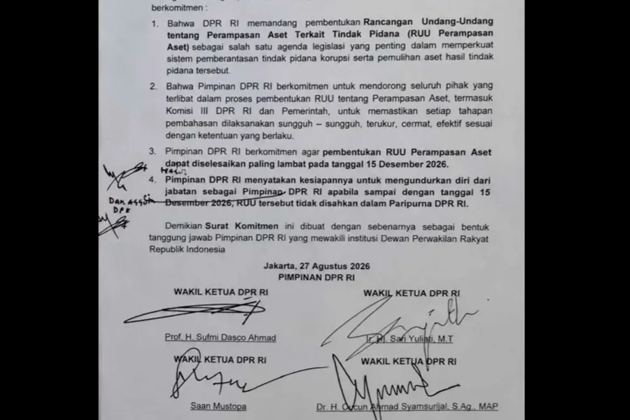Puan Tegaskan Pembahasan RUU Perampasan Aset Selesai Desember, Tapi Tak Ikut TandaTangan AMPB Pati