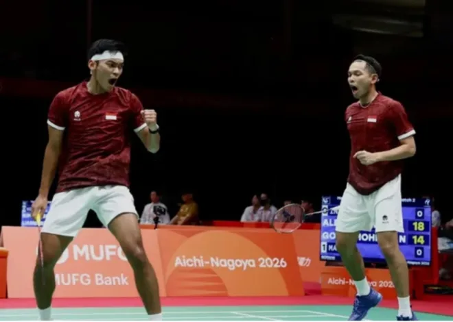 Beregu Putra Masuk Semifinal Bulu Tangkis Asian Games 2026, Ubed Jadi Penentu Lawan Malaysia