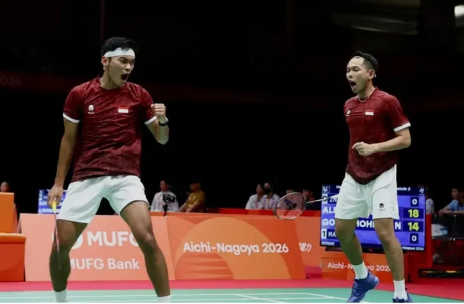 Beregu Putra Masuk Semifinal Bulu Tangkis Asian Games 2026, Ubed Jadi Penentu Lawan Malaysia