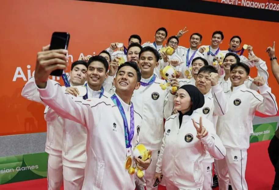 Dapat Emas Pertama Asian Games, Presiden Prabowo Semangati Tim Bulu Tangkis Via Telepon