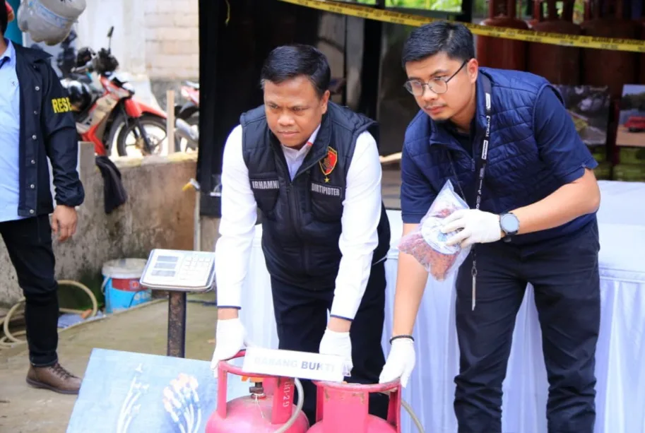 Gas Elpiji Subsidi Dioplos, Bareskrim Polri Amankan 910 Tabung