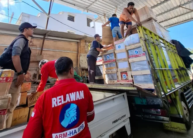 Bantuan IPB University Peduli Dan ARM HA-IPB Akhirnya Tiba Di Labuan Bajo