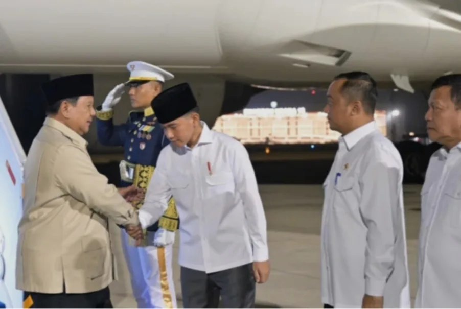 KTT BRICS 2026 India, Presiden Prabowo Kembali Ke Tanah Air