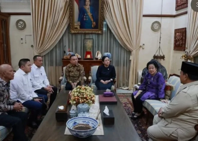 Guruh Soekarnoputra Wafat, Presiden Prabowo Takziah Ke Megawati