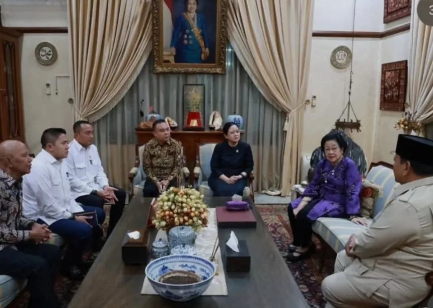 Guruh Soekarnoputra Wafat, Presiden Prabowo Takziah Ke Megawati