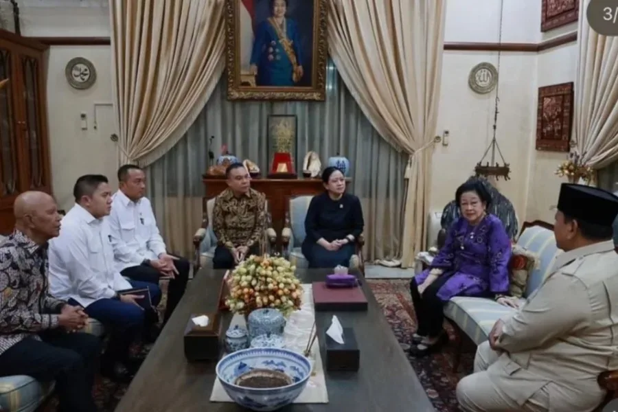 Guruh Soekarnoputra Wafat, Presiden Prabowo Takziah Ke Megawati