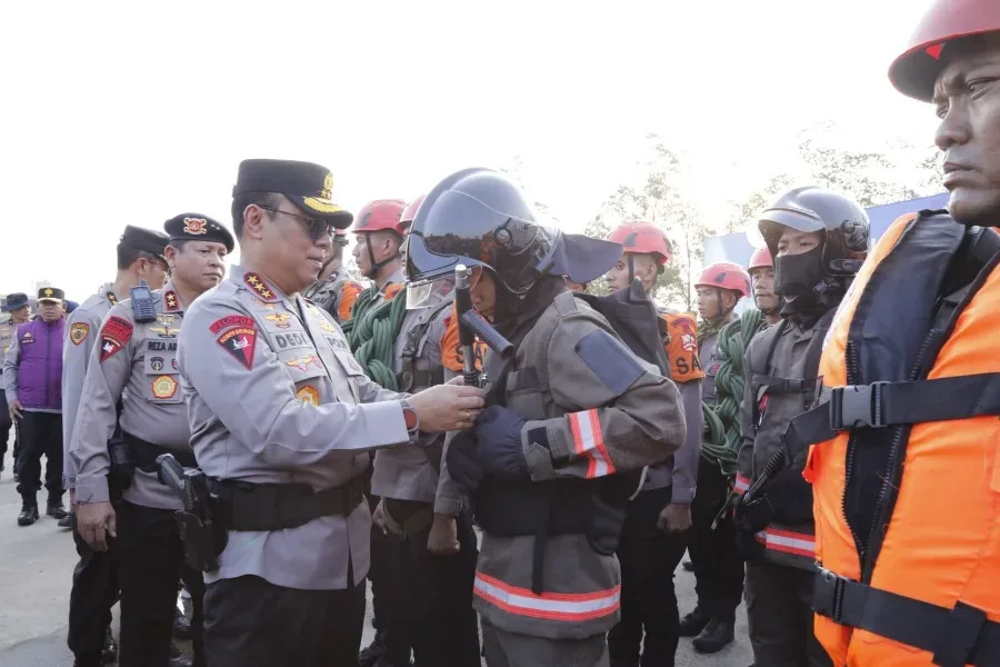 Apel Gelar Pasukan Kesiapan Hadapi Bencana dan Konflik Sosial