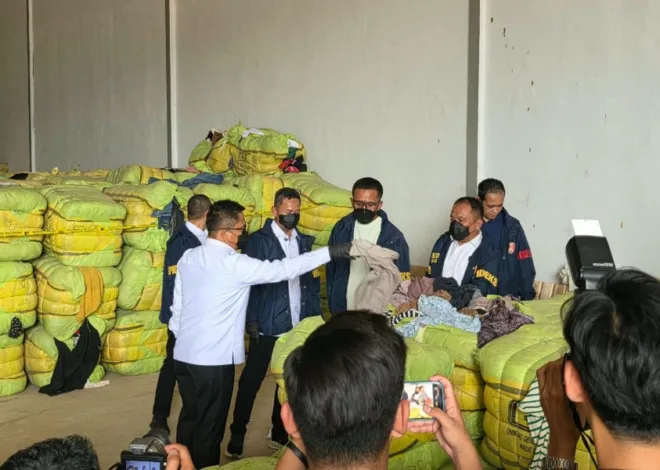 Bareskrim Polri Ungkap Dugaan Impor Ilegal 1.257 Balpres di Subang