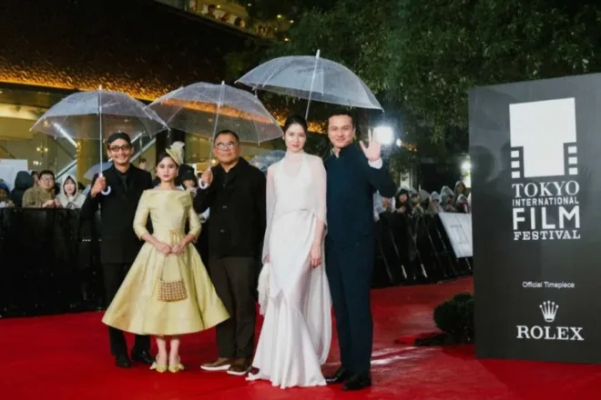 Dukung Palestina, Garin Nugroho Launching Film Merah Sebelum Fajar Di Tokyo