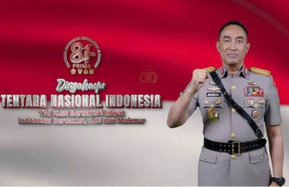 HUT TNI, Begini Harapan Kapolri Suyudi