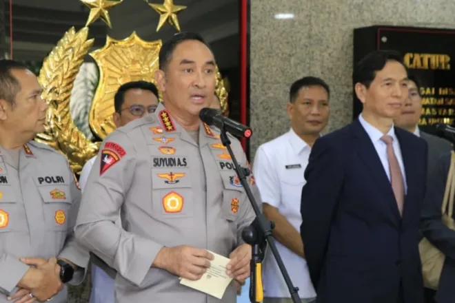 Jejaring Internasional Lab Narkoba, Kapolri Suyudi Terima Delegasi Kementerian Keamanan Publik Tiongkok