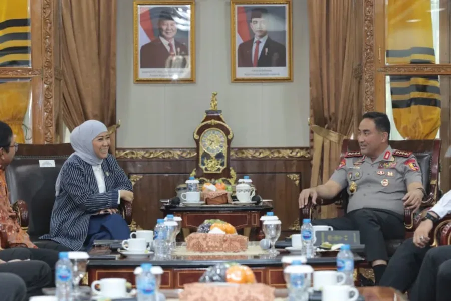 Kapolri Suyudi Audiensi Menkomdigi, Bahas Scam Judol Hingga Hoaks